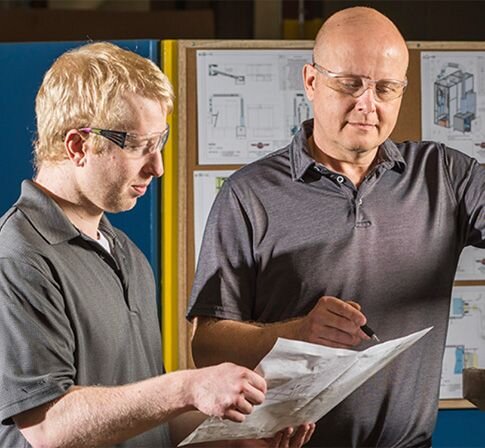 AF1 team collaborating